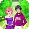Anime Couple Dress Up Couple Fashion Fantasy