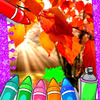 Autumn Coloring Game– Create Your Cozy Canvas