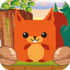 Nut Rush Rampage Blocky Squirrel